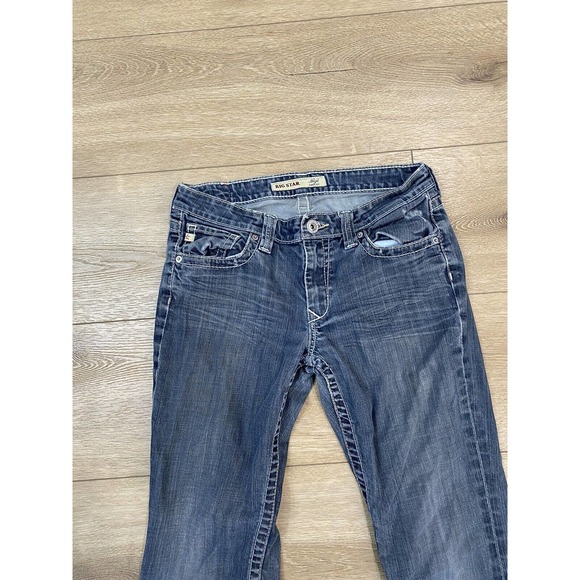 Big Star Jeans 29R Hazel Bootcut Gray Wash Denim Jeans 29x30 - Picture 3 of 9